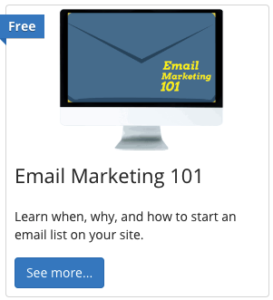 email marketing 101 course