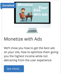 monetize your site with ads 