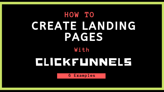 create landing page in clickfunnels banner